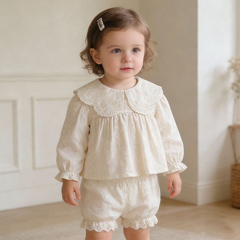 Celeste Embroidered Cotton Set