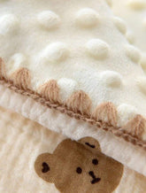 Bear pattern blanket