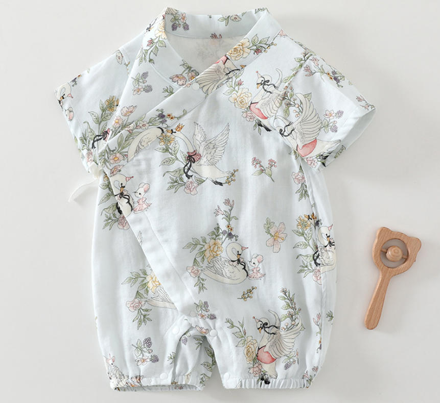 Kimona Soft Cotton Romper