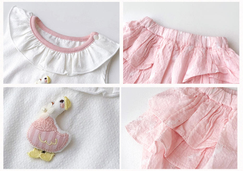 Swan Ruffle Set