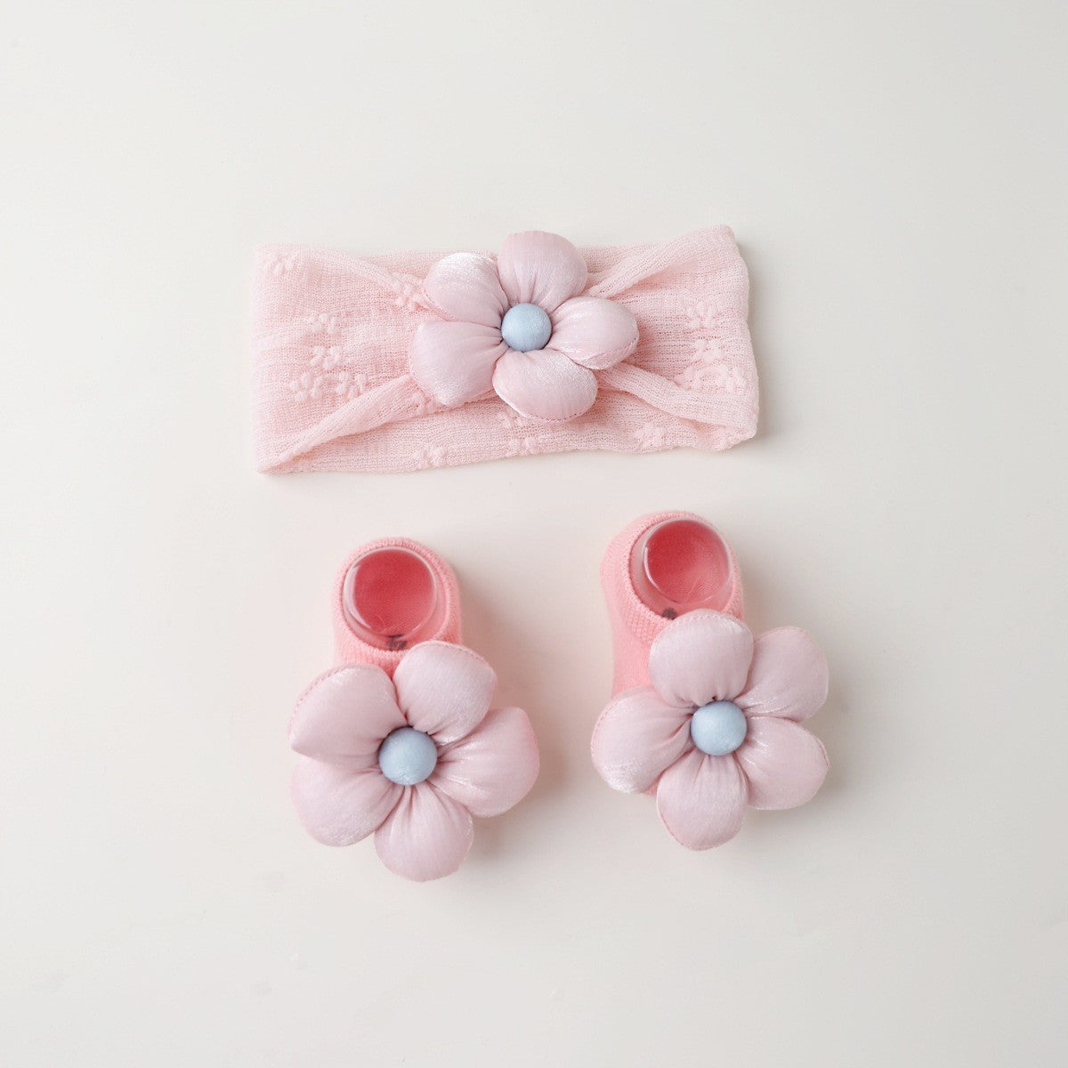 Blossom Baby Headband & Booties Gift Set