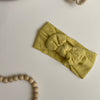 Nylon Baby Girl Headband - Mustard Yellow