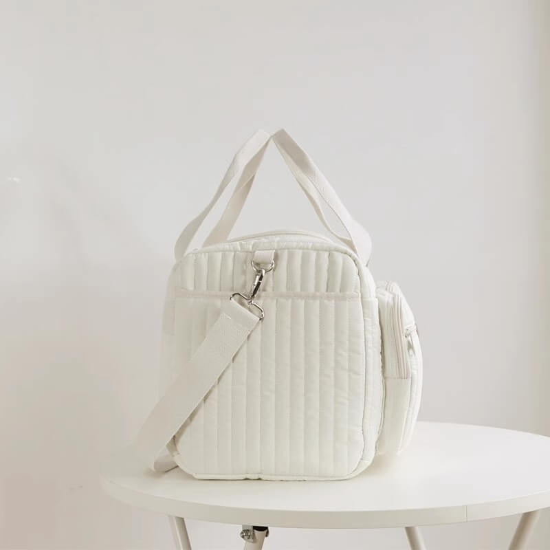 Large Quilted Diaper Bag