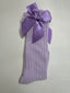 Lavender socks 0-1 year