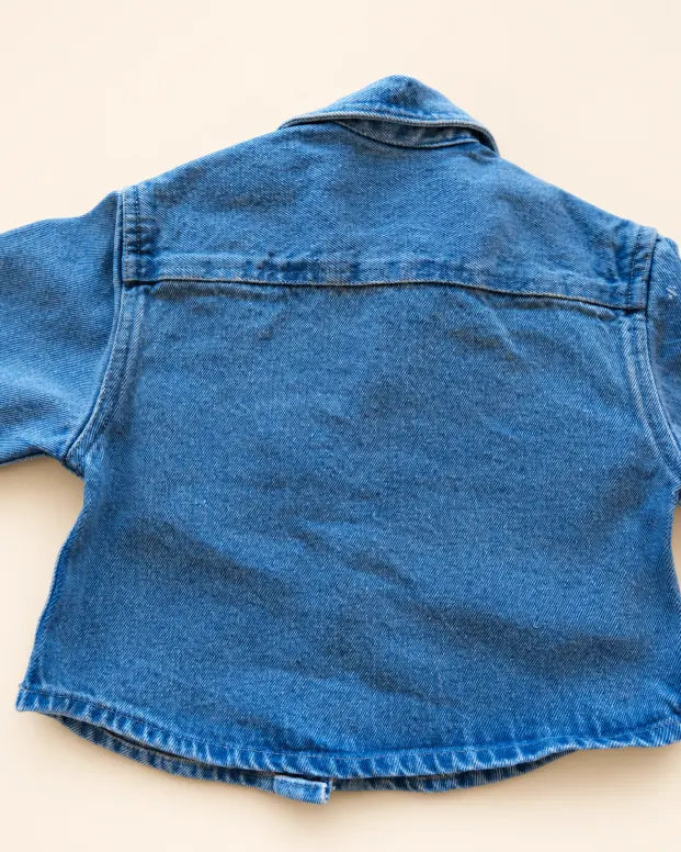 Blue Denim Button Shirt