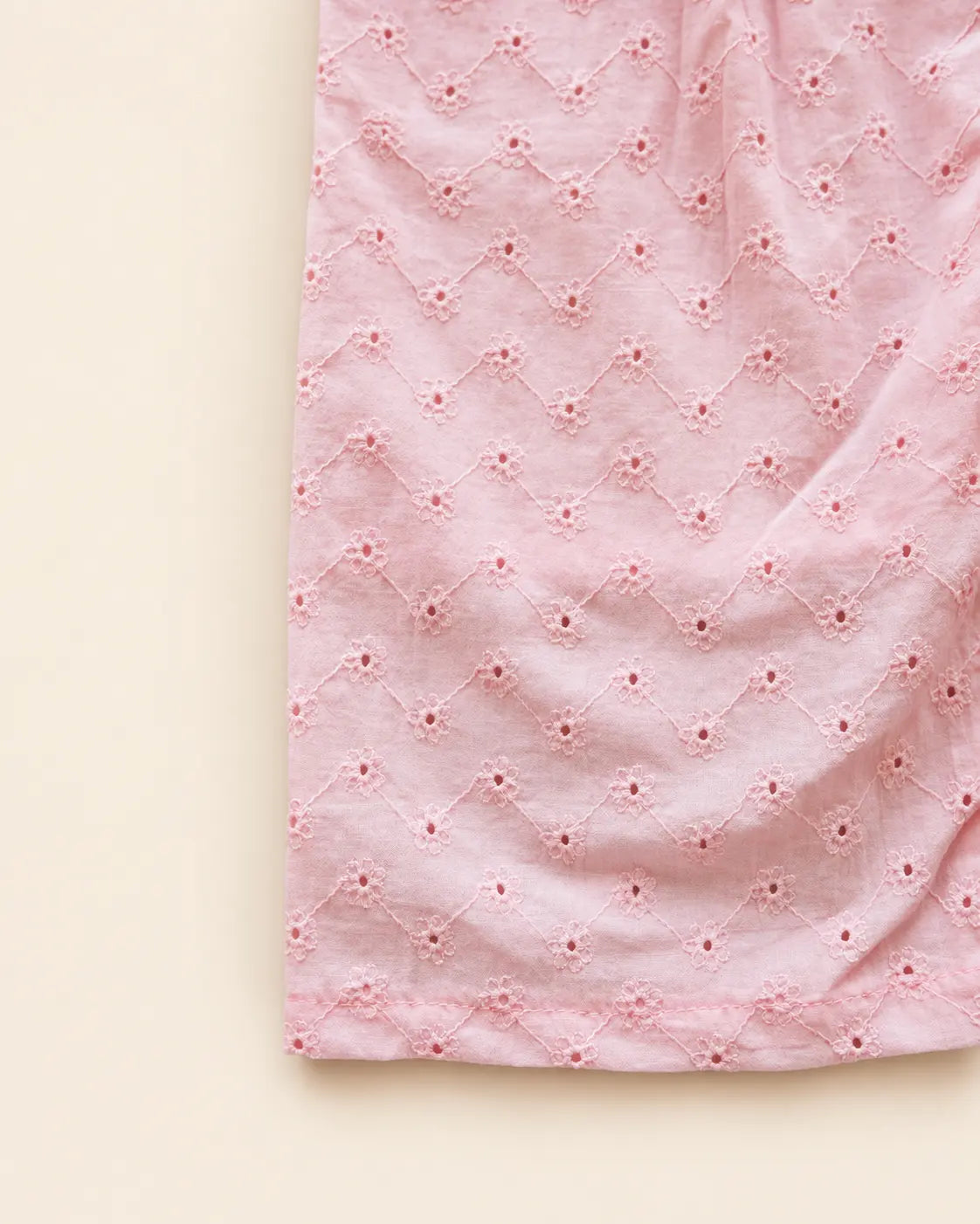 Floral Eyelet Top & Pant Set