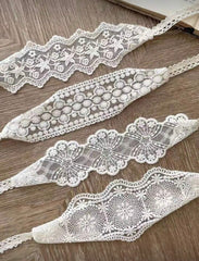 Vintage Floral Lace Headband