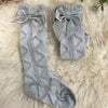 Zigzag Baby Socks - Grey