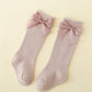Minimal Bow Decor Baby Socks