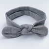 Bunny Knotted Headband 0-2 Years - Grey