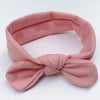 Bunny Knotted Headband 0-2 Years - Pink