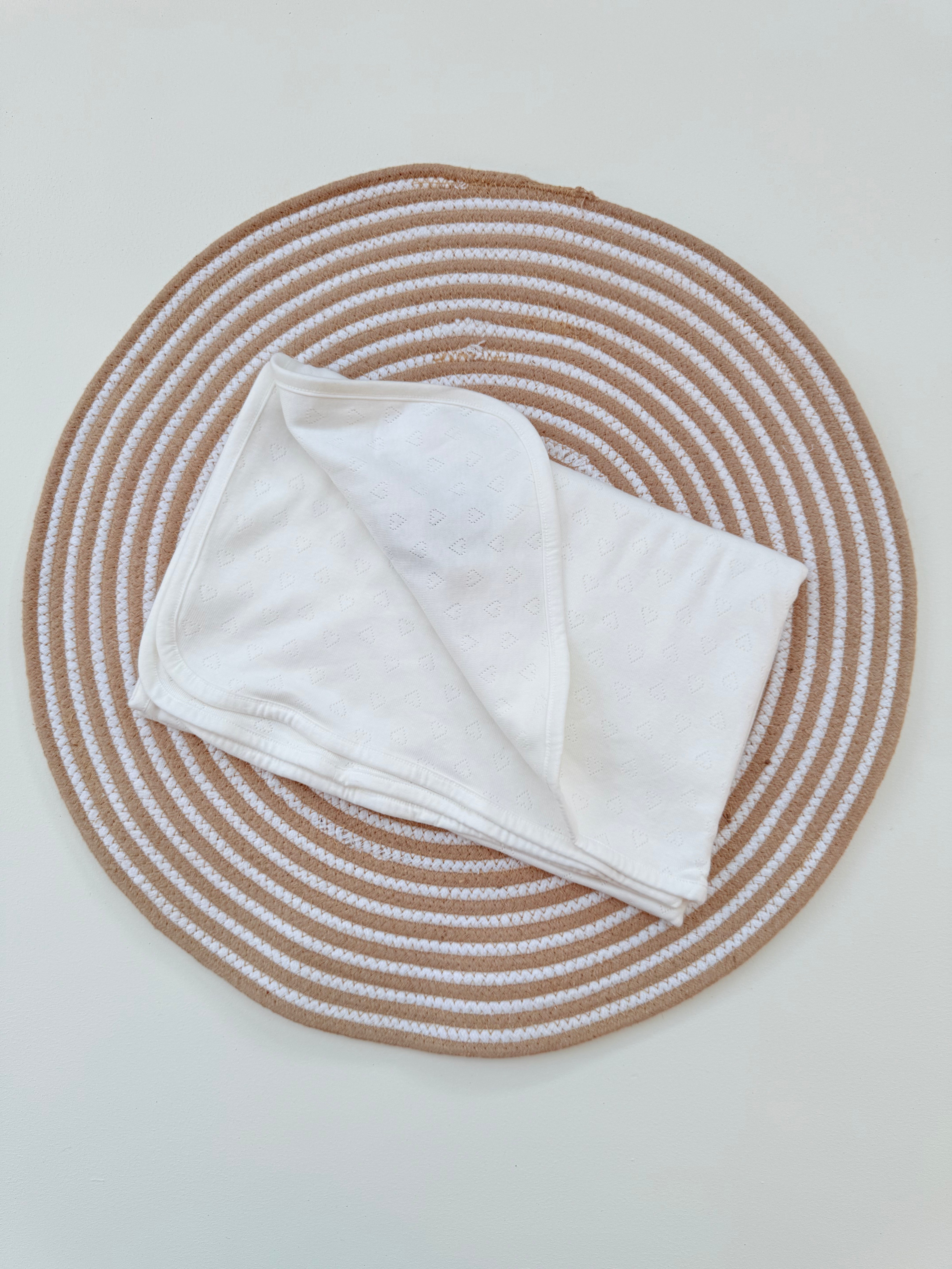 Born in 2026 Bear Baby Blanket – Soft Newborn Double Layer Wrap Blanket