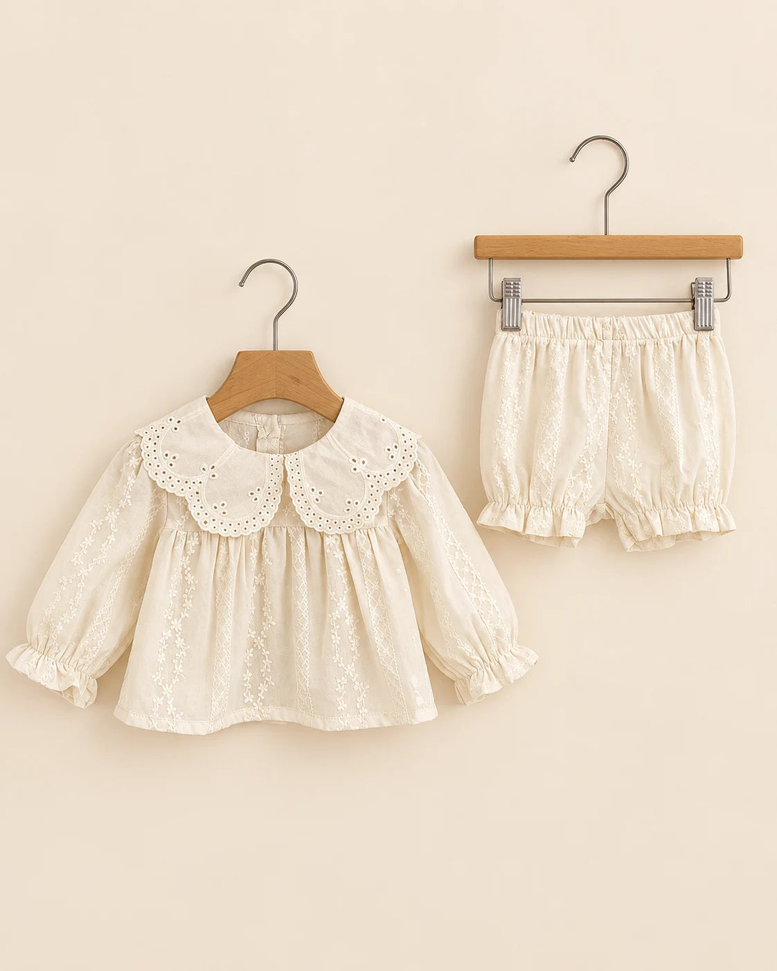 Celeste Embroidered Cotton Set
