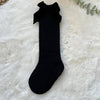 Baby Bow Decor Socks - Black