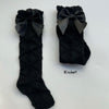 Zigzag Baby Socks - Black