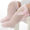 Breathable Over the Knee Length Baby Socks - Pink