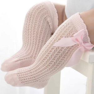 Breathable Over the Knee Length Baby Socks