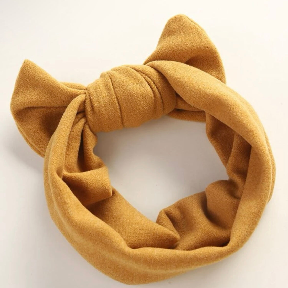 Velvet Style Bow Decor Baby Headband