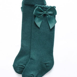 Over the Knee with Bow Decor Socks