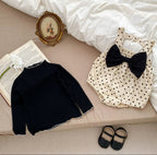 Barbara Black Romper