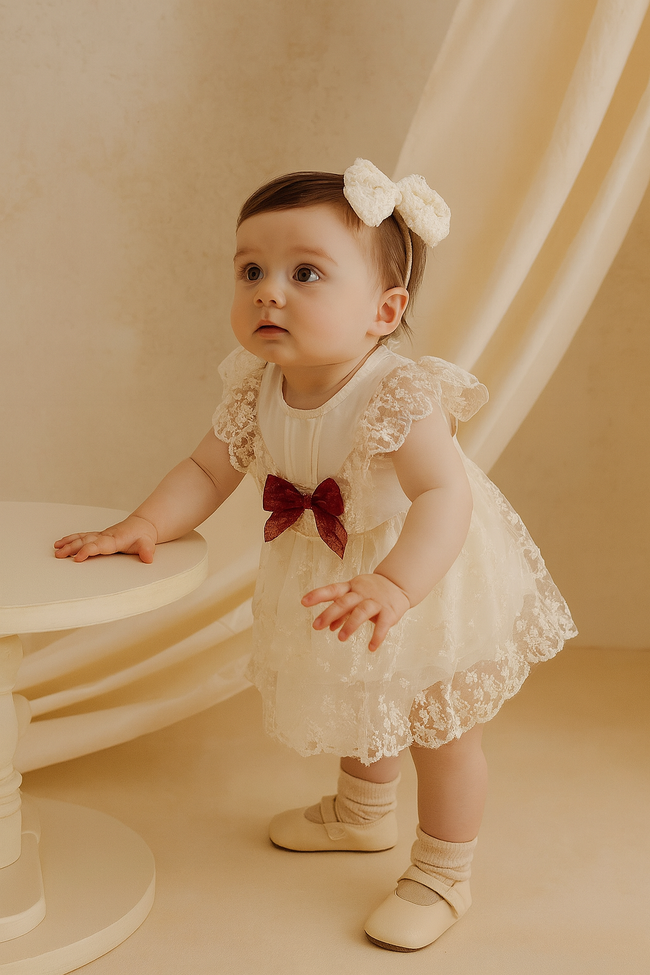 Ruby Lacy dress Hover Image