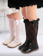 Butterfly Pattern Fishnet Socks | 1-4 Year