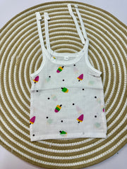 Sleeveless Jabla with Knot Assorted