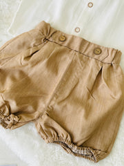 White Shirt with Khaki Bottom