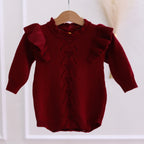 Marina Winter Baby Girl Romper