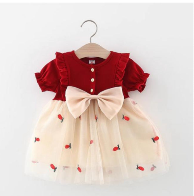 Berry robe dress