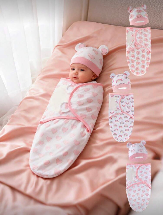 Newborn Swadle Blanket Hover Image