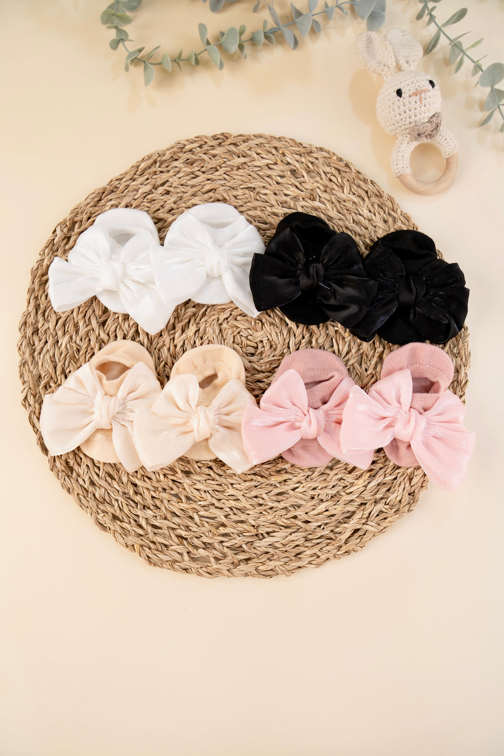 Cute Bow Socks Non Slip