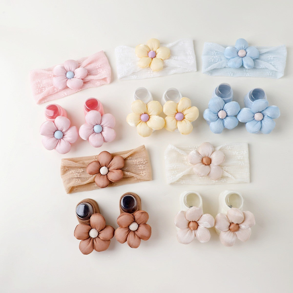Blossom Baby Headband & Booties Gift Set