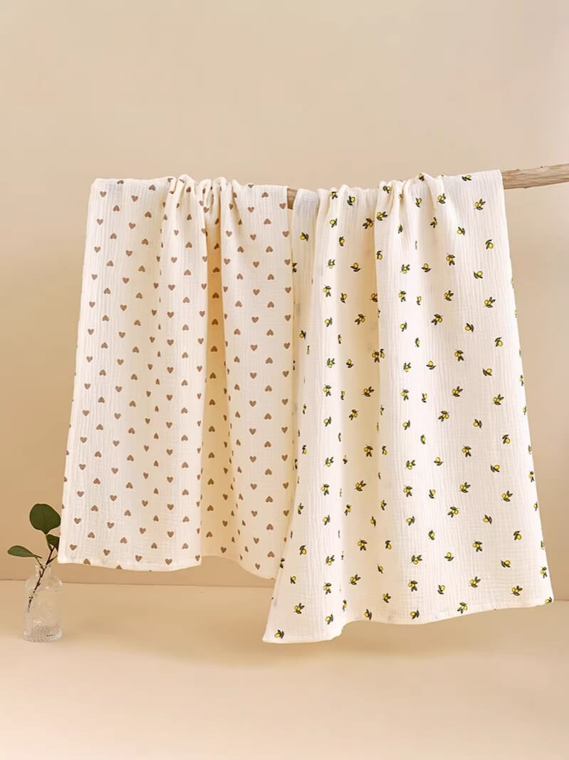 Baby Soft Muslin Cotton Swaddle Blanket 100*100 cm