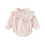 Muslin Cotton Frill Collar Baby Romper