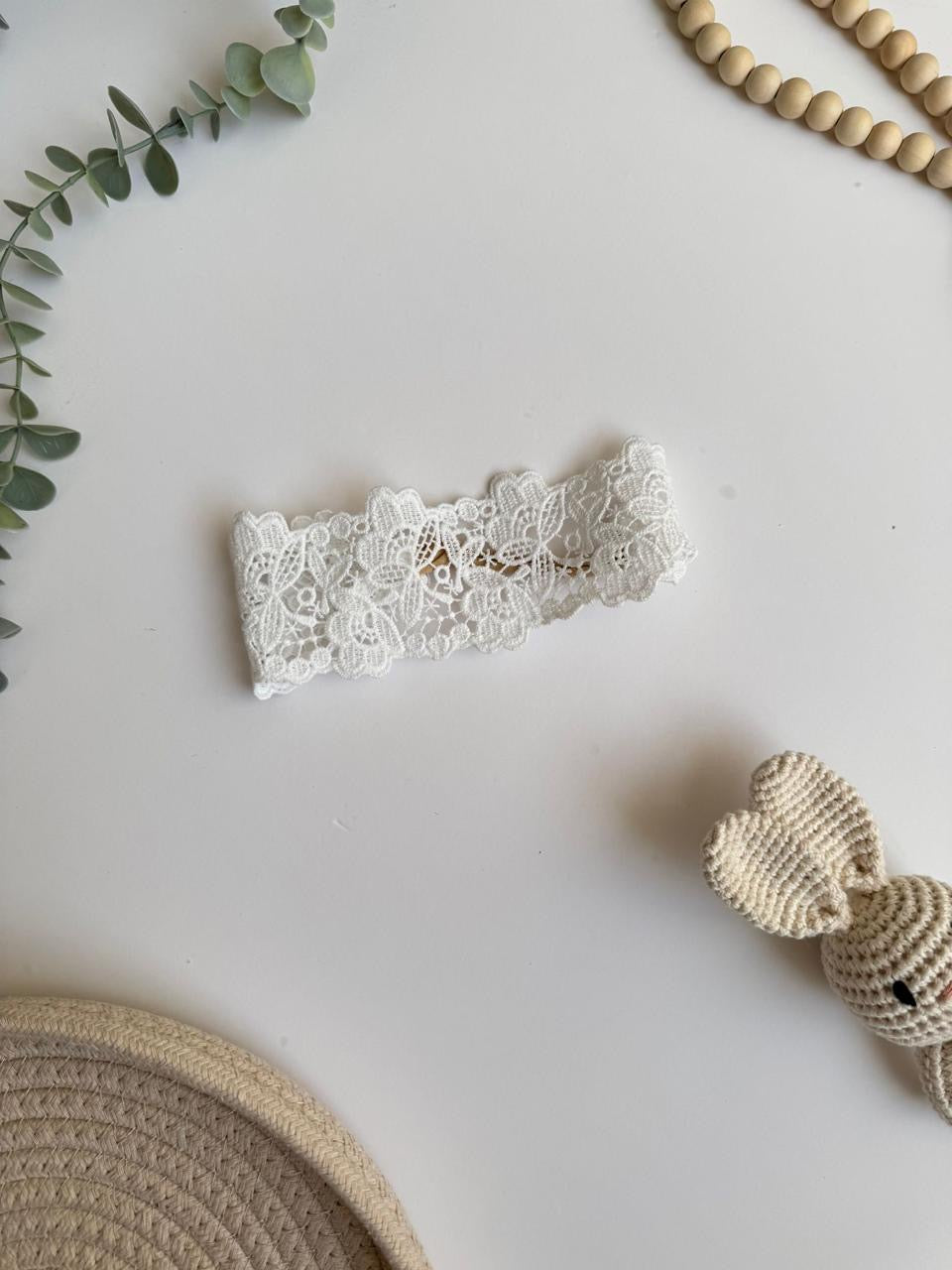 Lace Bow Baby Girl Headband