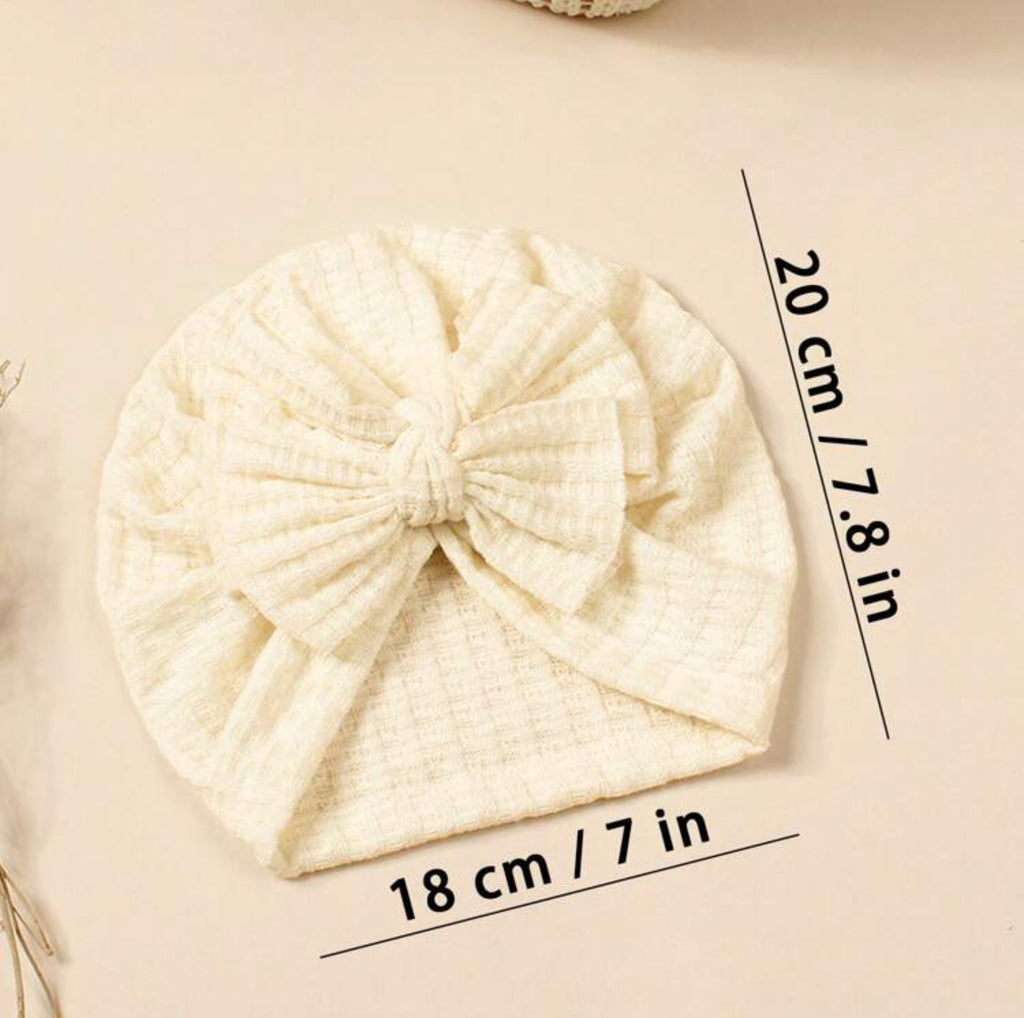 Cozy Baby Girl Bow Turban