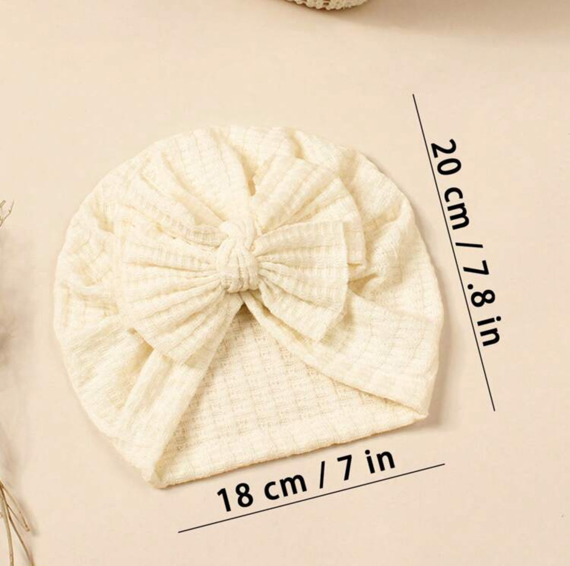 Cozy Baby Girl Bow Turban