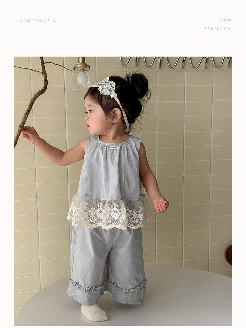 Misty Lace Cotton Set