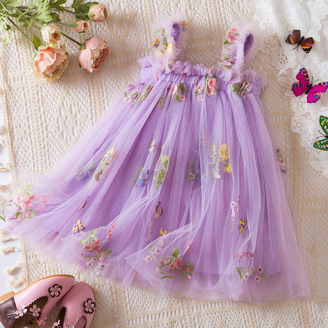 Blossom Fairy Net Party Dress Main Image