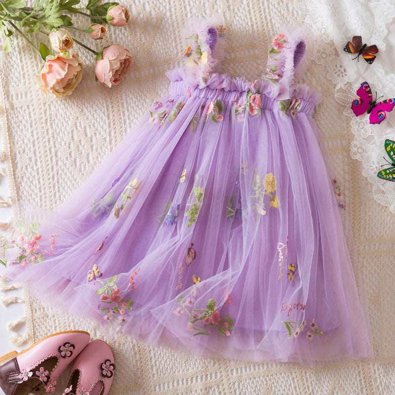 Blossom Fairy Net Party Dress