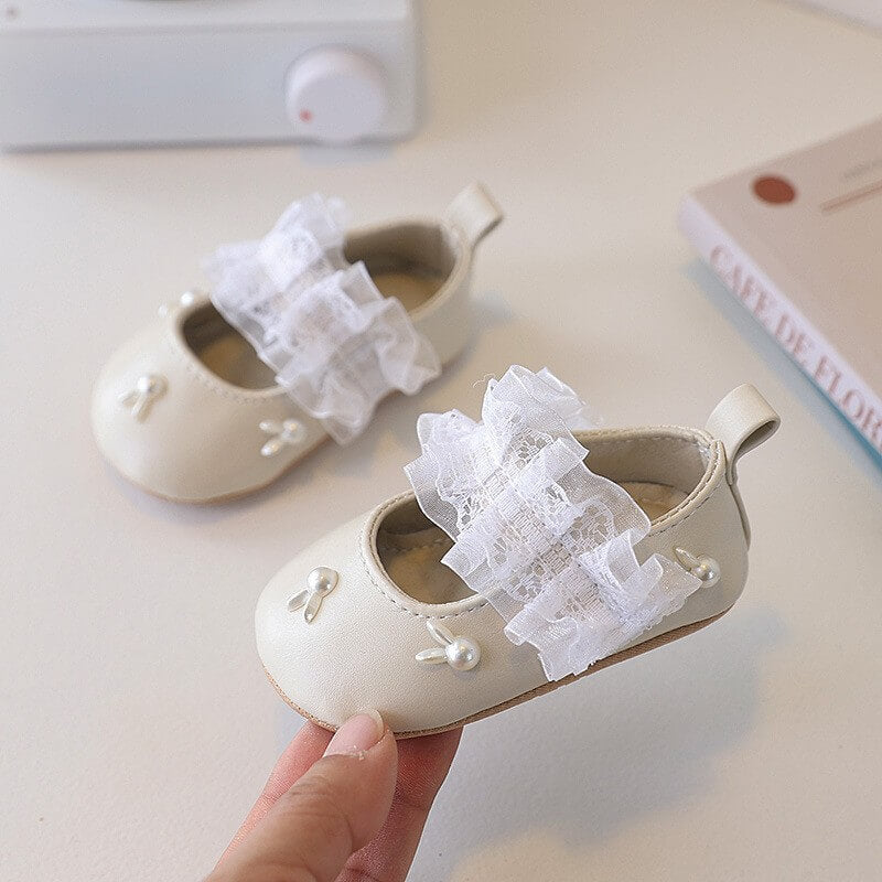 Baby Girl Leather Mary Jane Shoes