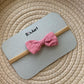 Cute Mini Print Bow Decor Baby Headband