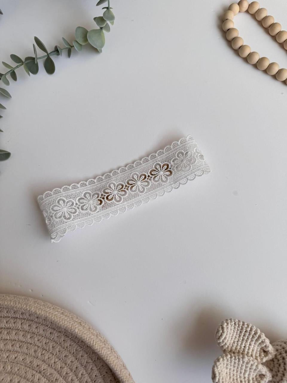 Lace Bow Baby Girl Headband