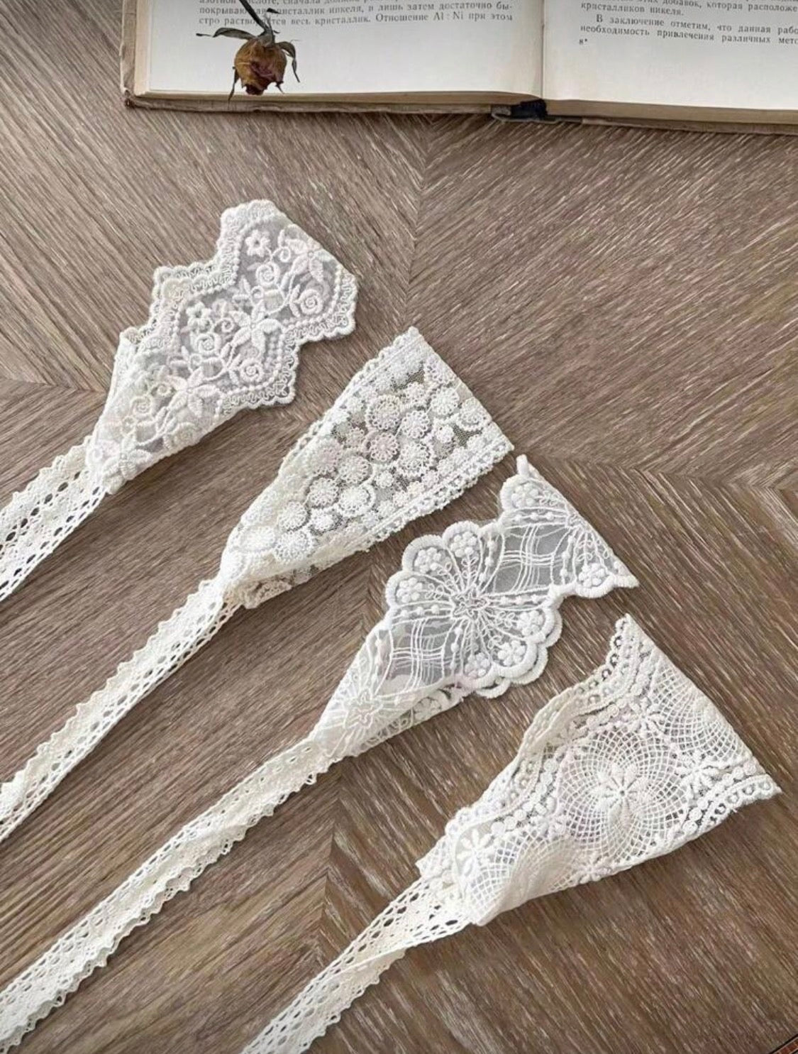 Vintage Floral Lace Headband