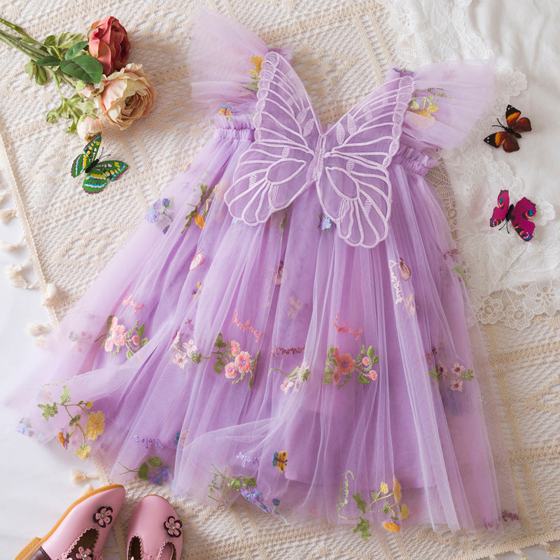 Butterfly Fairy Net Party Dress