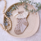 Ruffled Socks with Lace 0-1 Year