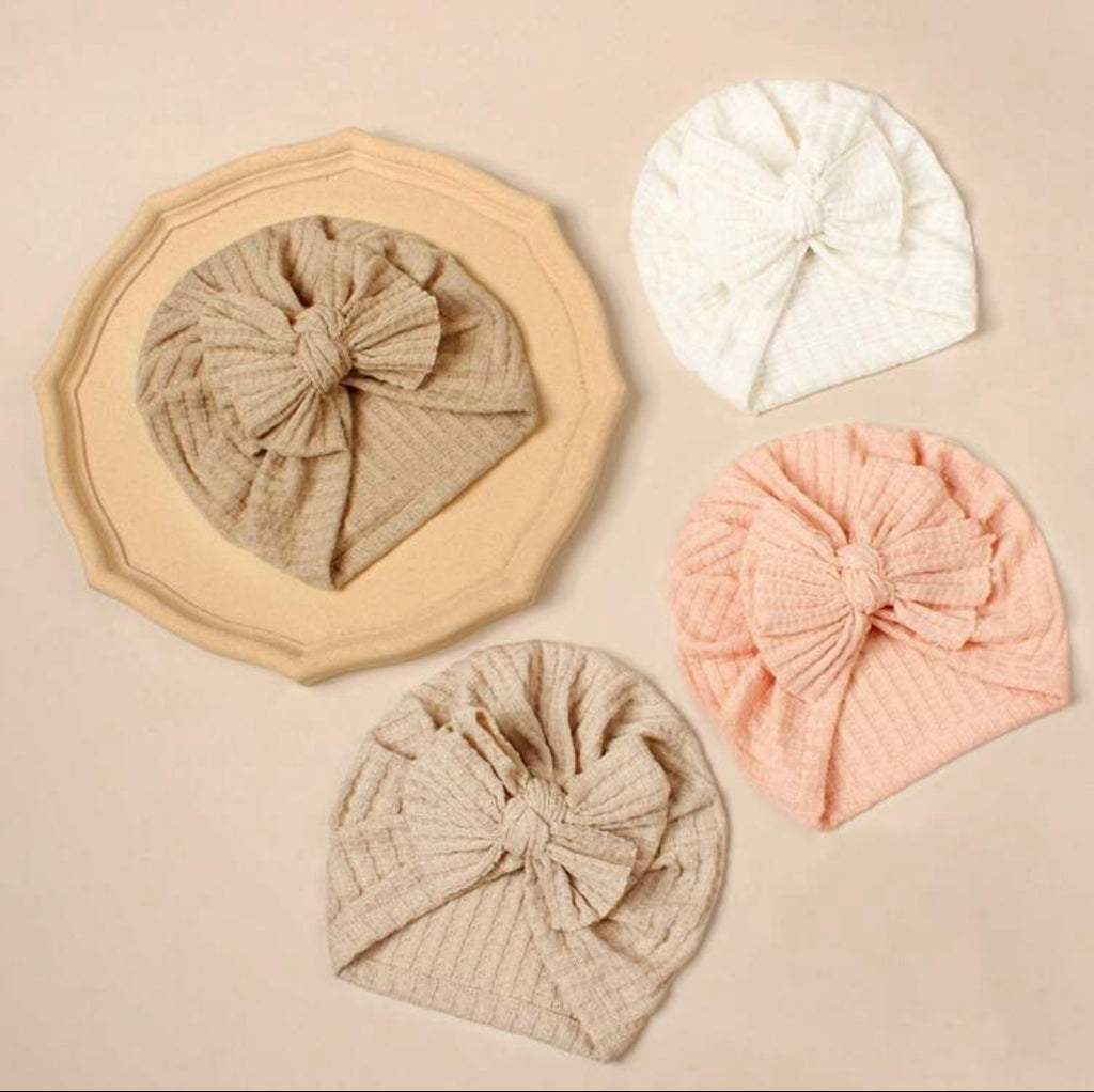 Cozy Baby Girl Bow Turban