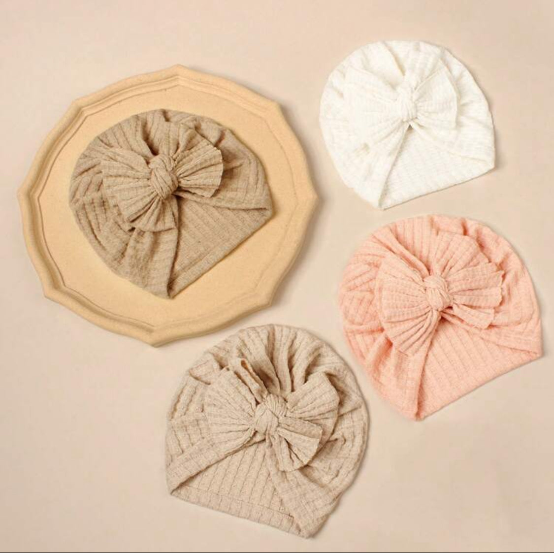 Cozy Baby Girl Bow Turban