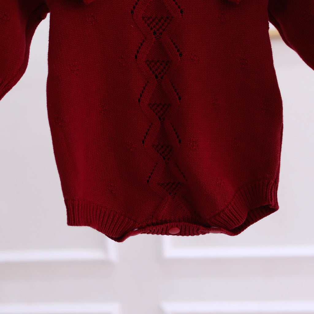 Marina Winter Baby Girl Romper